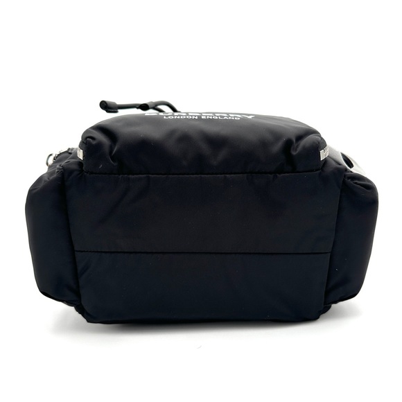 BURBERRY - Nylon Logo Print Medium Rucksack Backpack - Picture 7 of 13